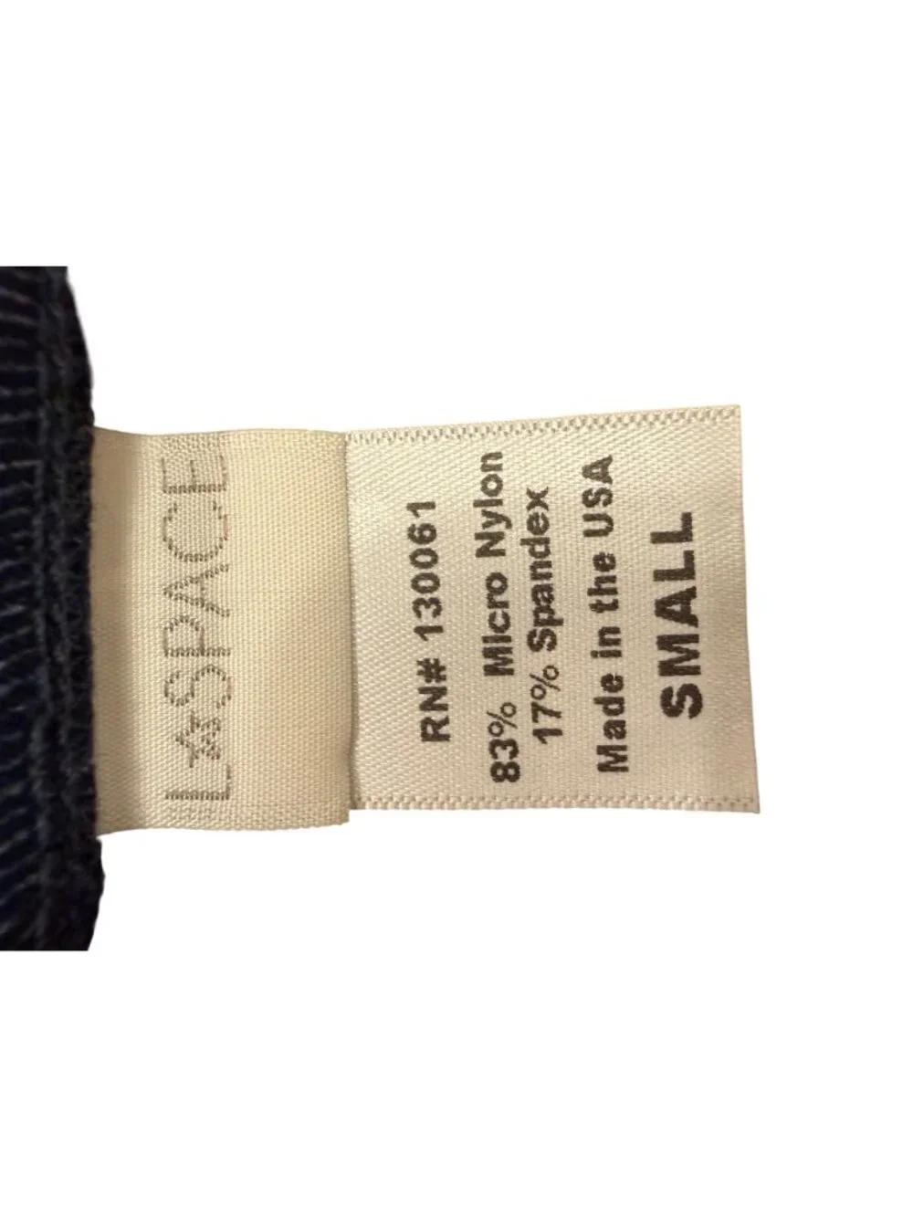 L Space Lucy Antique Denim bikini‎ size small